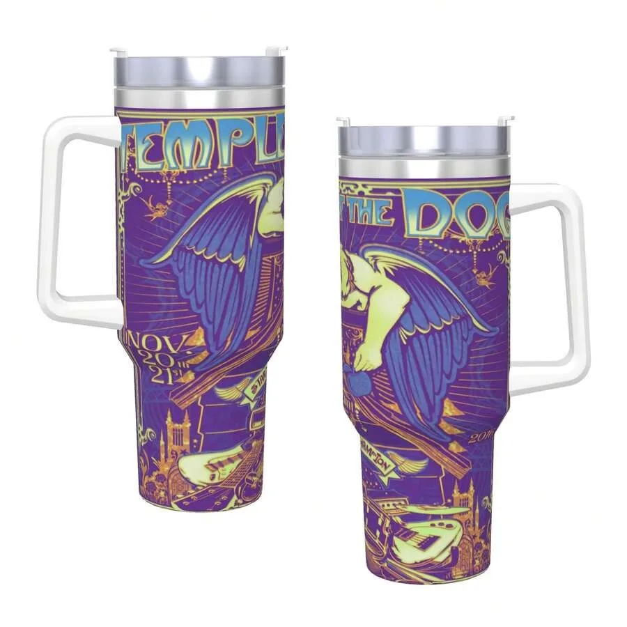 Temple Of The Dog 40oz Stainless Steel Tumbler With Handle and Leak-Proof Lid - Double Wall Vacuum ulated Travel Mug, Detachabl
Temple Of The Dog 40oz Stainless Steel Tumbler With Handle and Leak-Proof Lid - Double Wall Vacuum ulated Travel Mug, Detachabl