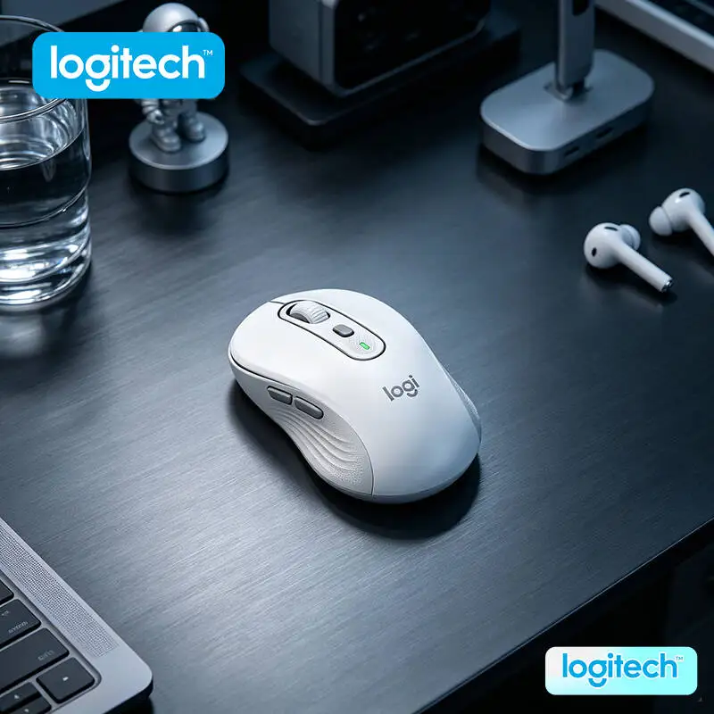 Беспроводная мышь Logitech M650/M650L Signature - из переработанного пластика, с улучшенным оптическим отслеживанием, радиус действия 10 м
Беспроводная мышь Logitech M650/M650L Signature - из переработанного пластика, с улучшенным оптическим отслеживанием, радиус действия 10 м