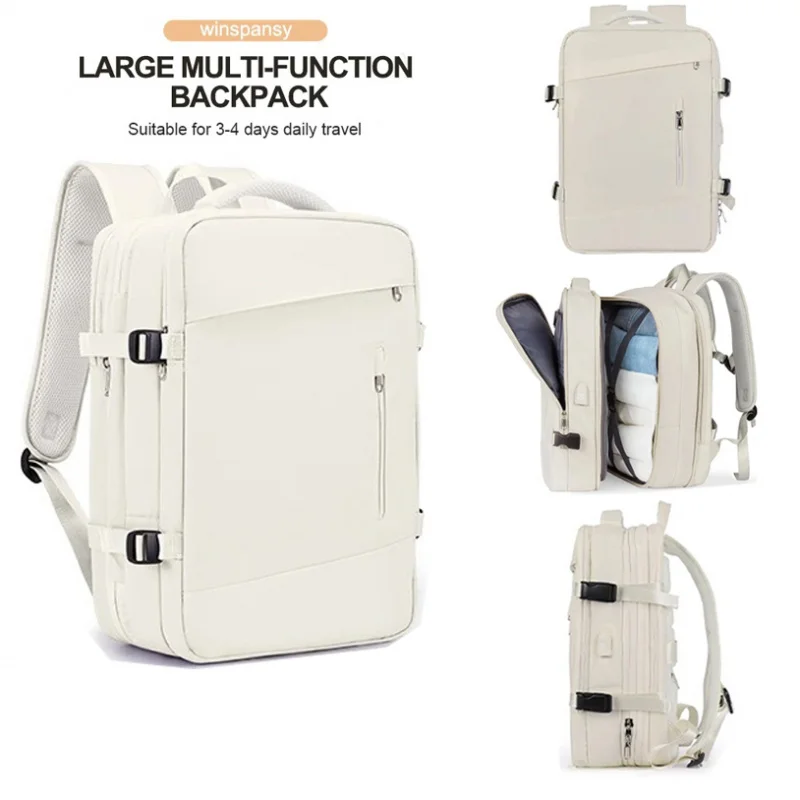 Expandable Large Capacity Travel Backpack for Women Men, 15.6 Inch Laptop Carry On Backpack, Water Resistant Weekender Bag Fits
Expandable Large Capacity Travel Backpack for Women Men, 15.6 Inch Laptop Carry On Backpack, Water Resistant Weekender Bag Fits