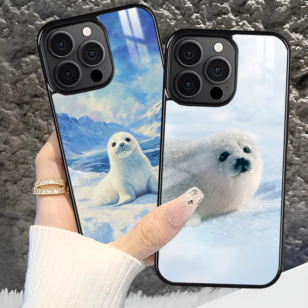 Seal Animal Cute Phone Case For iPhone 16 15 14 13 12 11 Pro Xs Max Mini Plus Antislip Shockproof Hard Funda
Seal Animal Cute Phone Case For iPhone 16 15 14 13 12 11 Pro Xs Max Mini Plus Antislip Shockproof Hard Funda