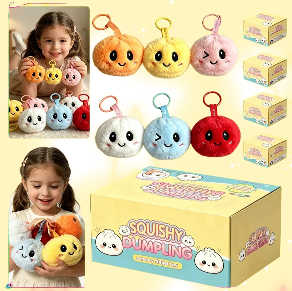 Hot Cute Steamed Bun Stress Relief Plush Toy, Squeeze Fidget Keychain, Blind Box & Decorative Gift
Hot Cute Steamed Bun Stress Relief Plush Toy, Squeeze Fidget Keychain, Blind Box & Decorative Gift