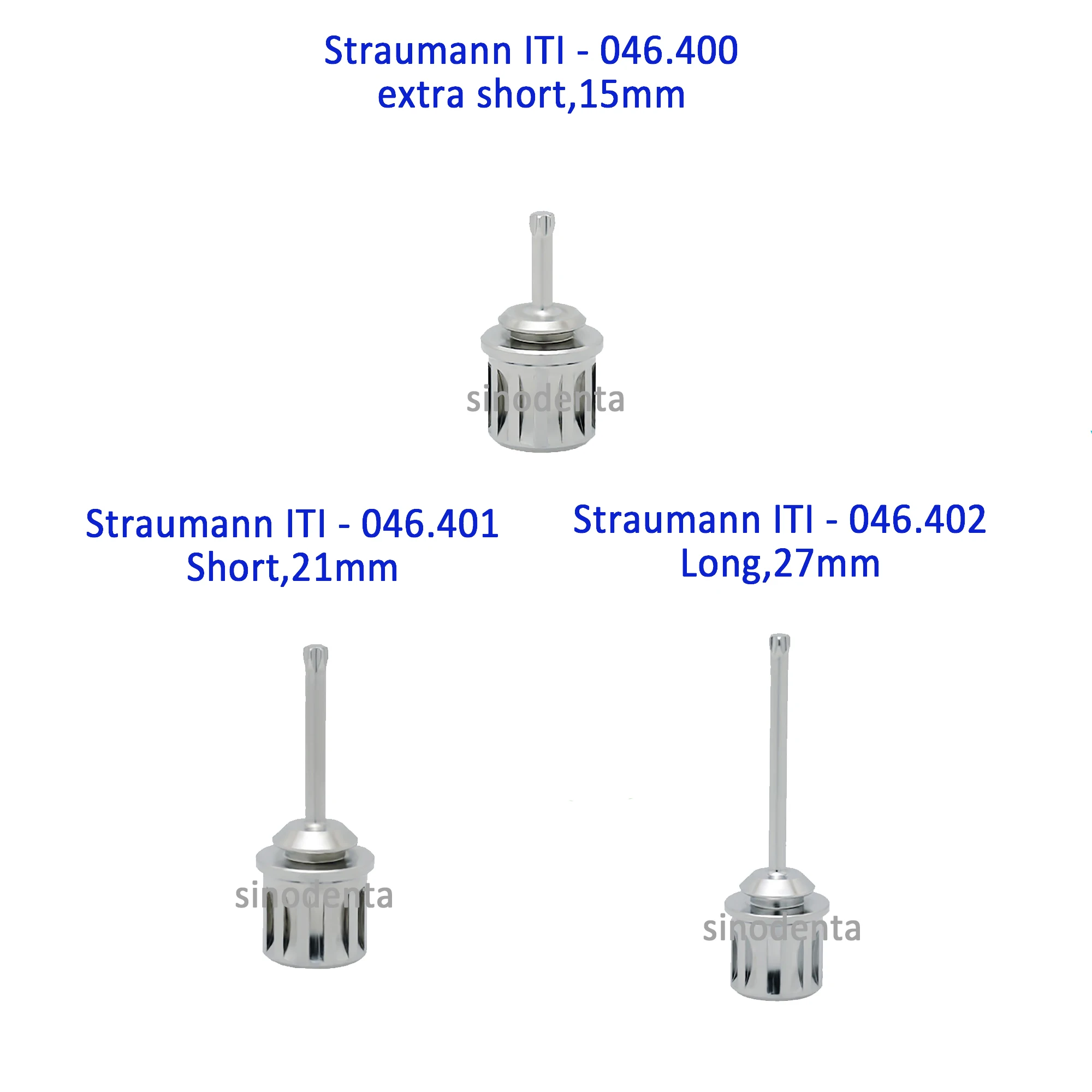 Dental ITI Screw Driver Ball Type Driver Long/Short Screwdriver 046.400 401 402 Replacement for Implant System Used
Dental ITI Screw Driver Ball Type Driver Long/Short Screwdriver 046.400 401 402 Replacement for Implant System Used