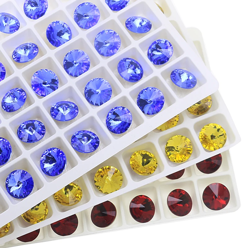 3D Nail Art Decorations Diamonted Applique Crystal Stone K9 Glass Strass Rhinestones For Clothes Jewelry Round Rivoli Shape 3019
3D Nail Art Decorations Diamonted Applique Crystal Stone K9 Glass Strass Rhinestones For Clothes Jewelry Round Rivoli Shape 3019
