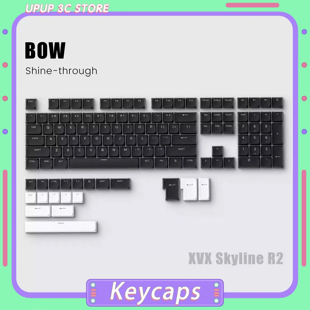 Низкопрофильный переключатель серии Xvx Skyline R2, высота колпачков из ПБТ, индивидуальные механические колпачки для клавиш, игровая клавиатура, аксессуары для ПК
Низкопрофильный переключатель серии Xvx Skyline R2, высота колпачков из ПБТ, индивидуальные механические колпачки для клавиш, игровая клавиатура, аксессуары для ПК