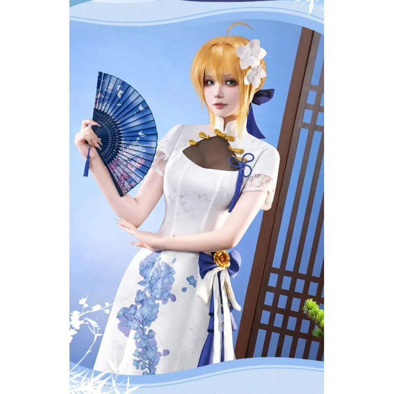 Altria Cosplay Costume Halloween Role Playing Party Comic Women Dress size S-XL Christmas Dress saber Fate 4th anniversary
Altria Cosplay Costume Halloween Role Playing Party Comic Women Dress size S-XL Christmas Dress saber Fate 4th anniversary