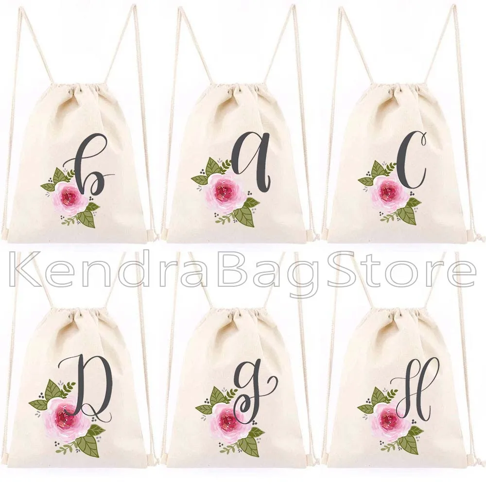 Custom Initials Monogram Letter Floral Cute Pink Rose Flower Gifts Canvas Bag Drawstring Backpack Sports Gym Sackpack String Bag
Custom Initials Monogram Letter Floral Cute Pink Rose Flower Gifts Canvas Bag Drawstring Backpack Sports Gym Sackpack String Bag