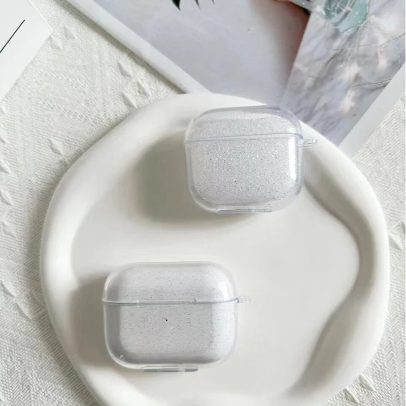 Bling Glitter Transparent Case For Apple Airpods Pro/Pro 2 Earphone Protective Cover Shockproof Case For Air Pods 3 Accessories
Bling Glitter Transparent Case For Apple Airpods Pro/Pro 2 Earphone Protective Cover Shockproof Case For Air Pods 3 Accessories