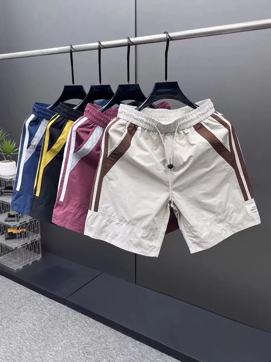 Qui Dry Summer New Men's Casual orts Five-Part Color Blo Design Versatile Loose Fit Straight Leg Spor Leisure Pants
Qui Dry Summer New Men's Casual orts Five-Part Color Blo Design Versatile Loose Fit Straight Leg Spor Leisure Pants