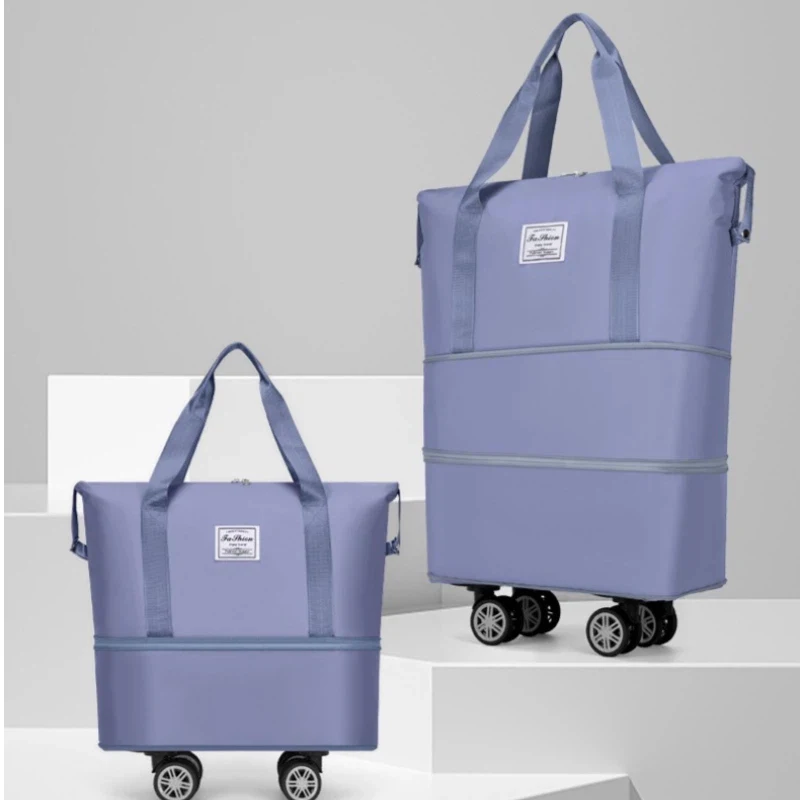 Large Capacity Dual-Expansion Travel Bag, Lightweight with Wheels, Luggage Bag, Student Dormitory Storage Bag, Dry Sport/Fitness
Large Capacity Dual-Expansion Travel Bag, Lightweight with Wheels, Luggage Bag, Student Dormitory Storage Bag, Dry Sport/Fitness