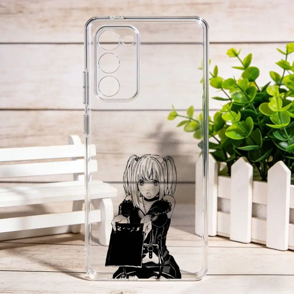 Amane M-Misa Death N-Note Phone Case For Samsung Galaxy S24 S25 S23 S22 S21 Plus S24 S25 Transparent Cover Case
Amane M-Misa Death N-Note Phone Case For Samsung Galaxy S24 S25 S23 S22 S21 Plus S24 S25 Transparent Cover Case