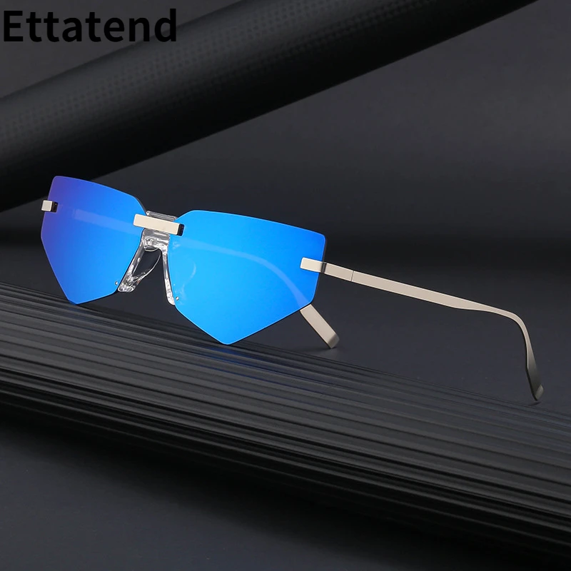 2022 Fashion Cat Eye Sunglasses Women Men Vintage Rimless Sun Glasses Brand Shades Female Multicolor Lens Driving UV400
2022 Fashion Cat Eye Sunglasses Women Men Vintage Rimless Sun Glasses Brand Shades Female Multicolor Lens Driving UV400