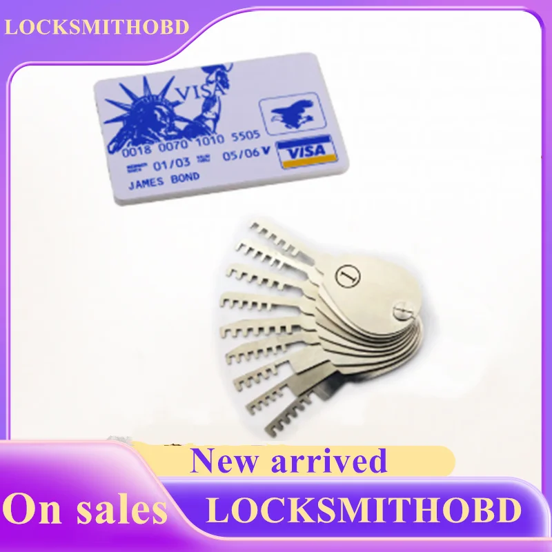 1 Set Repair Tools Full Set for Beginner,9pcs Comb Lock Tools with 5pcs Mini James Card Tools
1 Set Repair Tools Full Set for Beginner,9pcs Comb Lock Tools with 5pcs Mini James Card Tools