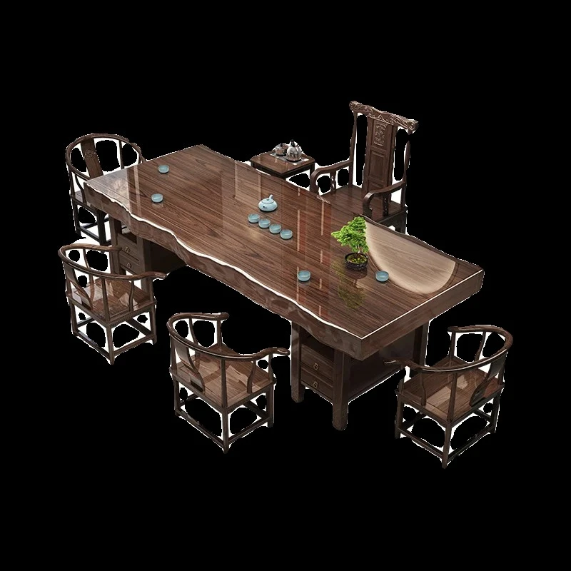 combination new Chinese log Kung Fu tea table office tea set integrated
combination new Chinese log Kung Fu tea table office tea set integrated