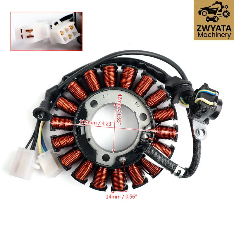 Stator Coil 31120-KYJ-901 31120KYJ901 For Honda CBR250R 2011-2013 CB300F CB300R 2015-2019 CBF250 CBF250NA CBF300 CBF300NA 2018
Stator Coil 31120-KYJ-901 31120KYJ901 For Honda CBR250R 2011-2013 CB300F CB300R 2015-2019 CBF250 CBF250NA CBF300 CBF300NA 2018