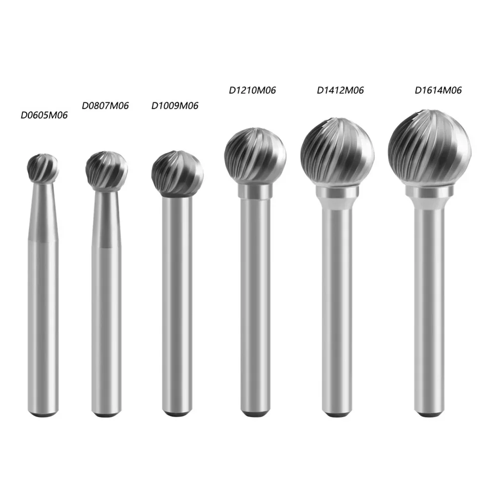 Ball Rotary Cutter Round Ball Burr For Woodworking Ball-shaped Cutting Head Single Piece Burr For Rotary Tools
Ball Rotary Cutter Round Ball Burr For Woodworking Ball-shaped Cutting Head Single Piece Burr For Rotary Tools