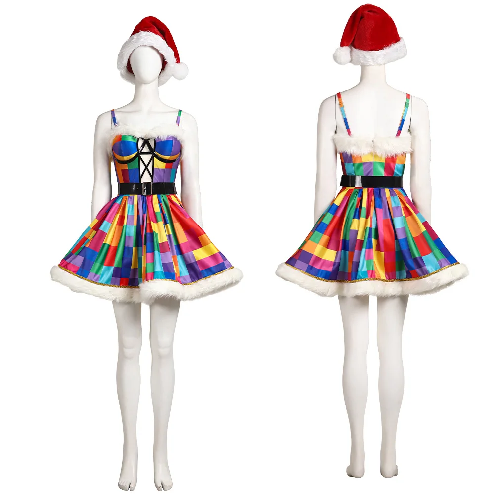 Christmas Dress Women Santa Girls Cosplay Costume Original Designed Waistbelt Fancy
Christmas Dress Women Santa Girls Cosplay Costume Original Designed Waistbelt Fancy