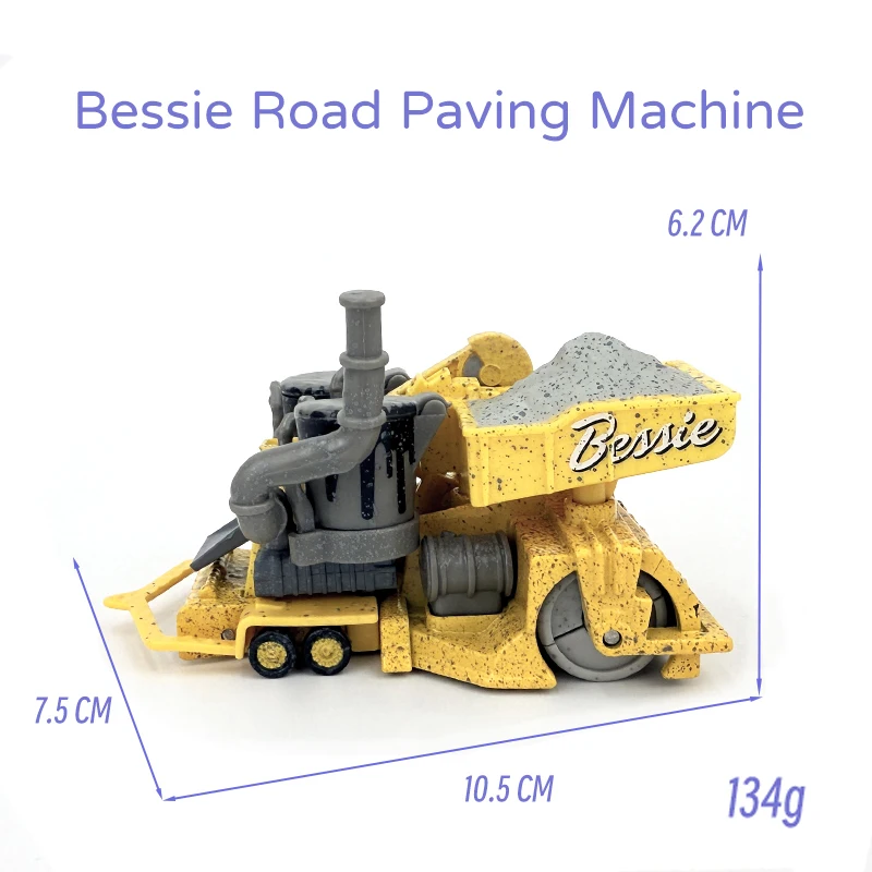 Модель дорожного катка Bessie в масштабе 1:55, литая под давлением, из сплава, игрушка для детей, коллекционный подарок
Модель дорожного катка Bessie в масштабе 1:55, литая под давлением, из сплава, игрушка для детей, коллекционный подарок