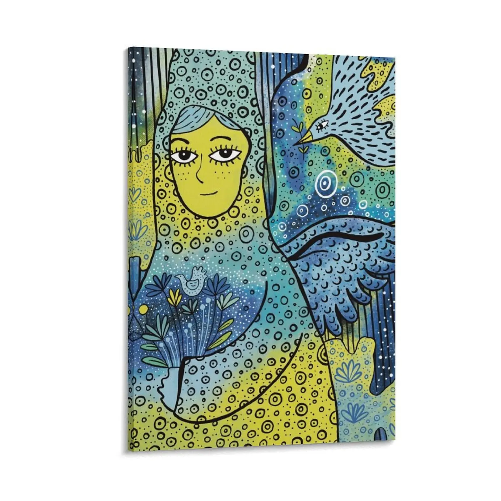 Human Angel and Blue Bird Canvas Painting posters house decorations home decor anime poster
Human Angel and Blue Bird Canvas Painting posters house decorations home decor anime poster