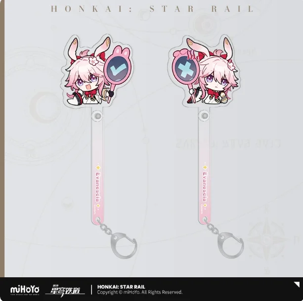 Anime Honkai:Star Rail Pom-Pom Acrylic Pendant Keychain Keyrings Cosplay Collection Decor Xmas Gifts
Anime Honkai:Star Rail Pom-Pom Acrylic Pendant Keychain Keyrings Cosplay Collection Decor Xmas Gifts