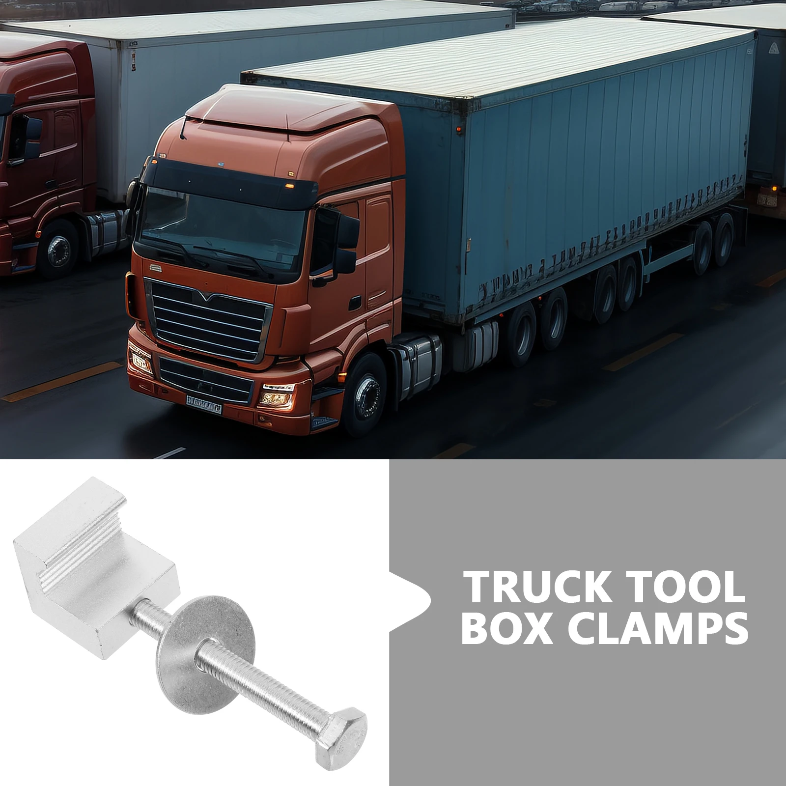 4Pcs Truck Tool Box Mounting Heavy Duty Clamps for Bed Track Stylish Durable J Hooks Truck Tool Box Clamps
4Pcs Truck Tool Box Mounting Heavy Duty Clamps for Bed Track Stylish Durable J Hooks Truck Tool Box Clamps