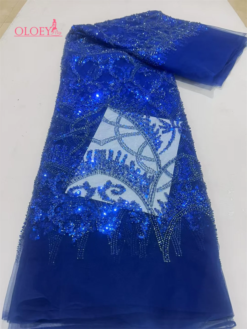 Latest Hot Sale Fashion Africa Lace Fabric High Quality Handmade Embroidery Lace With Beads Sequins Party For Wedding Dress
Latest Hot Sale Fashion Africa Lace Fabric High Quality Handmade Embroidery Lace With Beads Sequins Party For Wedding Dress