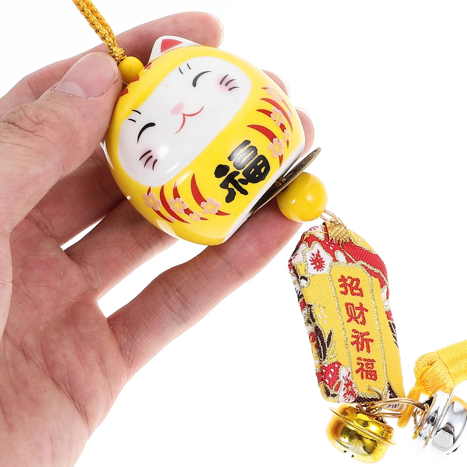Luck Cat Pendant Home Decors Fine Workmanship Sturdy Festive Decoration for Various Places Japanese Amulet
Luck Cat Pendant Home Decors Fine Workmanship Sturdy Festive Decoration for Various Places Japanese Amulet
