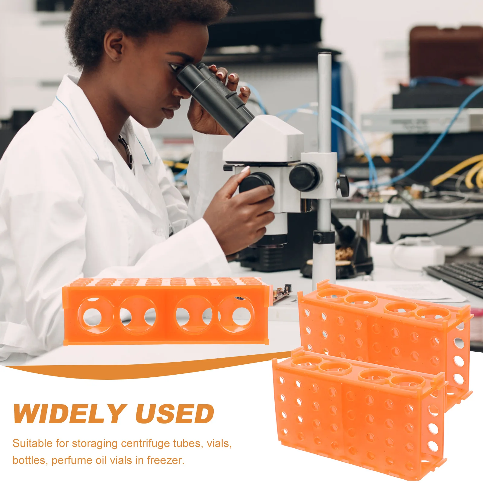 2pcs Tube Rack Plastic 0.5ml 1.5ml 10ml 50ml Detachable Holder Bracket Lab Equipment Teaching Supplies
2pcs Tube Rack Plastic 0.5ml 1.5ml 10ml 50ml Detachable Holder Bracket Lab Equipment Teaching Supplies