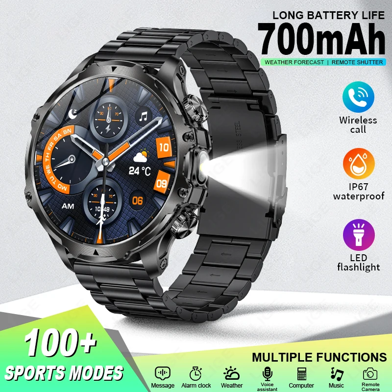 Фактическая емкость LIGE 700 мАч аккумулятор наружные спортивные часы Smart Watch LED фонарик 1.9 - дюймовый экран часы мужские умные часы Bluetooth телефон
Фактическая емкость LIGE 700 мАч аккумулятор наружные спортивные часы Smart Watch LED фонарик 1.9 - дюймовый экран часы мужские умные часы Bluetooth телефон