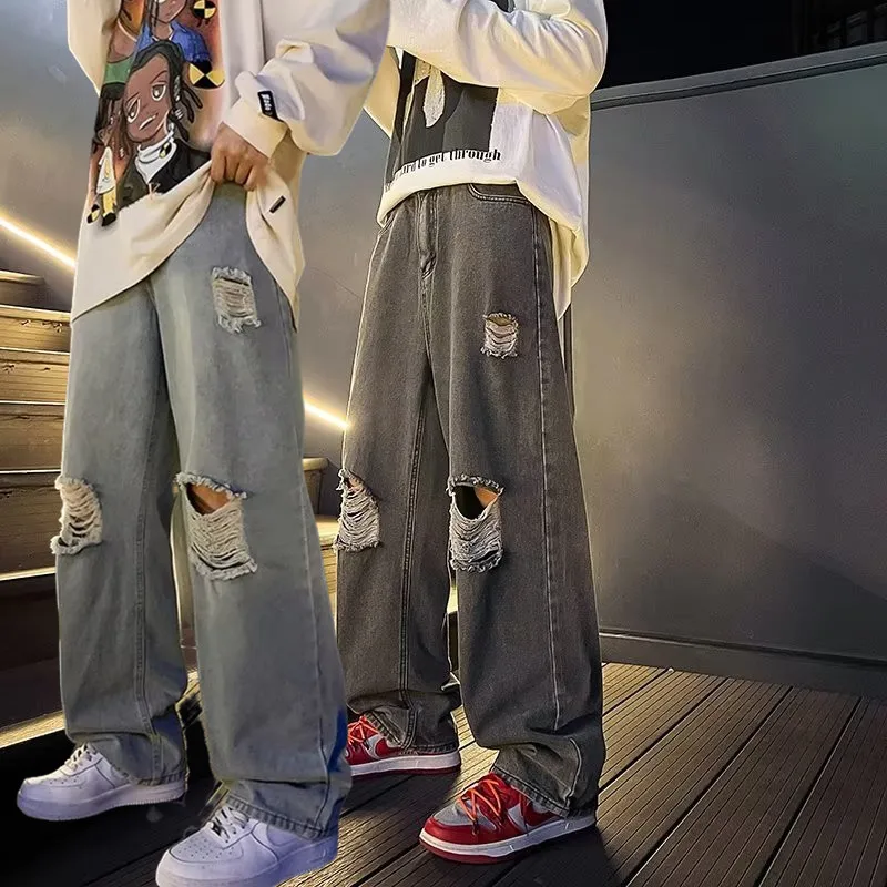 Джинсы High Street Hip Hop Spring Breakdown для подростков, модные, с дырками, летние, прямые, свободные, с завязками на талии
Джинсы High Street Hip Hop Spring Breakdown для подростков, модные, с дырками, летние, прямые, свободные, с завязками на талии