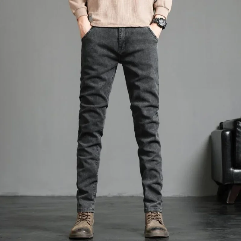 Autumn Winter Men's Classic Fashion Grey Jeans Casual Slim Skinny Vintage Blue Streetwear Biker Party Long Trousers Male 27-36
Autumn Winter Men's Classic Fashion Grey Jeans Casual Slim Skinny Vintage Blue Streetwear Biker Party Long Trousers Male 27-36
