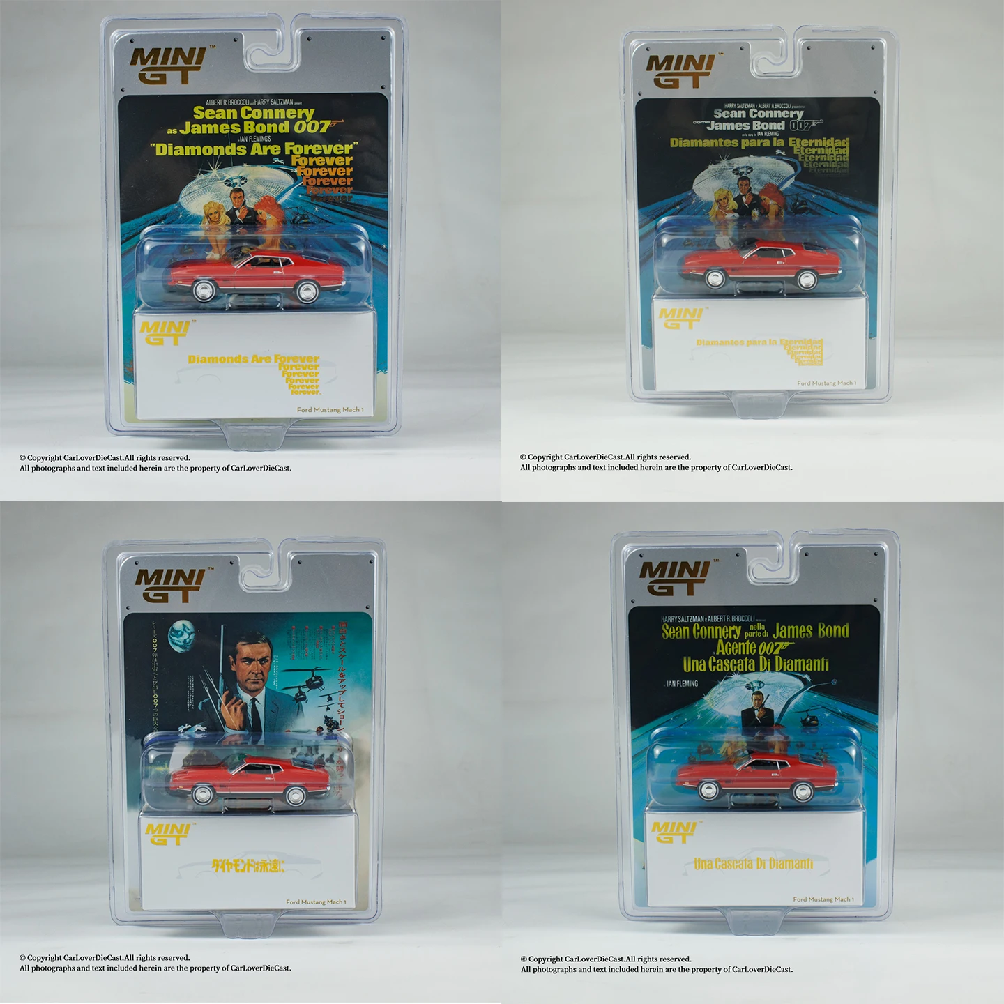 MINIGT 1/64 Ford Mustang Mach 1 Diamonds Are Forever MGT00905-007 Car Alloy Toys Motor Vehicle Diecast Metal Model for Children
MINIGT 1/64 Ford Mustang Mach 1 Diamonds Are Forever MGT00905-007 Car Alloy Toys Motor Vehicle Diecast Metal Model for Children