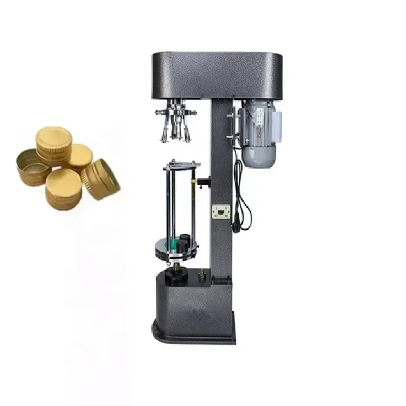 Small Semi-Automatic Desktop Electric Capping Machine / Aluminum and Plasti With Glass / Plastic Bottle Capping Machine
Small Semi-Automatic Desktop Electric Capping Machine / Aluminum and Plasti With Glass / Plastic Bottle Capping Machine