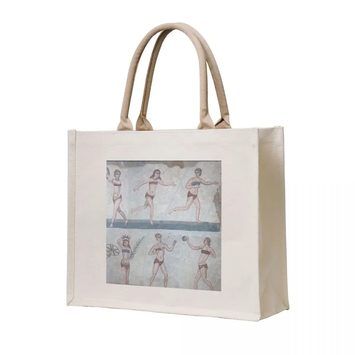 Bikini Girls Mosaic - Villa Romana del Casale Tote Bag Cloth bag Portable shopping bag bags for women
Bikini Girls Mosaic - Villa Romana del Casale Tote Bag Cloth bag Portable shopping bag bags for women