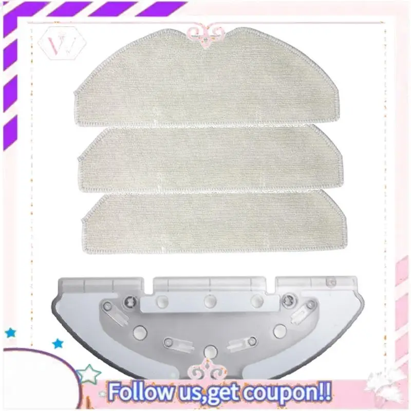 A50F-4PCS Mop Cloth Holder And Mop Cloth For 360 S8 / TP-Link Tapo RV30 Plus/Tapo RV10 Plus Robot Vacuum Cleaner Accessories
A50F-4PCS Mop Cloth Holder And Mop Cloth For 360 S8 / TP-Link Tapo RV30 Plus/Tapo RV10 Plus Robot Vacuum Cleaner Accessories
