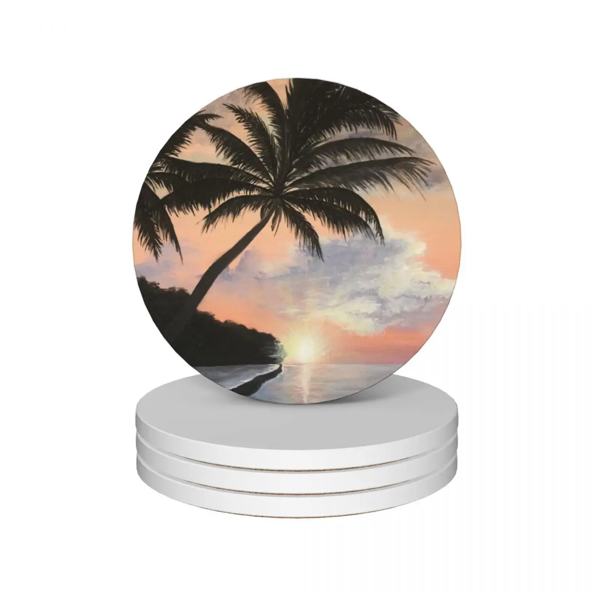 Illuminated Palms Ceramic Coasters (Set of 4) cute Creative tea cup holders set cute Coasters
Illuminated Palms Ceramic Coasters (Set of 4) cute Creative tea cup holders set cute Coasters
