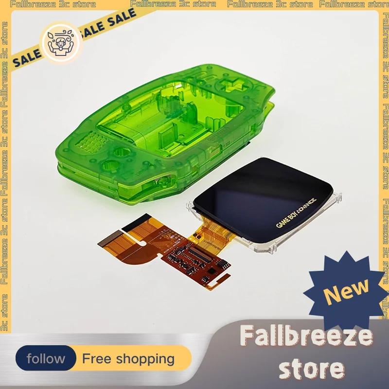 2.9inch IPS Full Lamination Dot by Dot Screen 240*160 Resolution For GameBoy Advance GBA Game Console Custom Dedicated Shell
2.9inch IPS Full Lamination Dot by Dot Screen 240*160 Resolution For GameBoy Advance GBA Game Console Custom Dedicated Shell