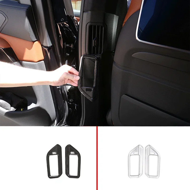 For 2019-2022 BMW X5 G05 X7 G07 ABS Carbon Fiber Car Styling Car B Pillar Air Vent Frame Trim Sticker Car Interior Accessories
For 2019-2022 BMW X5 G05 X7 G07 ABS Carbon Fiber Car Styling Car B Pillar Air Vent Frame Trim Sticker Car Interior Accessories
