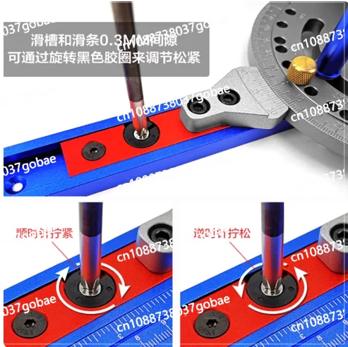 Woodworking New High-precision Multi-angle Adjustment, DIY Modification of Saw Table Engraving Machine, Backer Push Handle
Woodworking New High-precision Multi-angle Adjustment, DIY Modification of Saw Table Engraving Machine, Backer Push Handle
