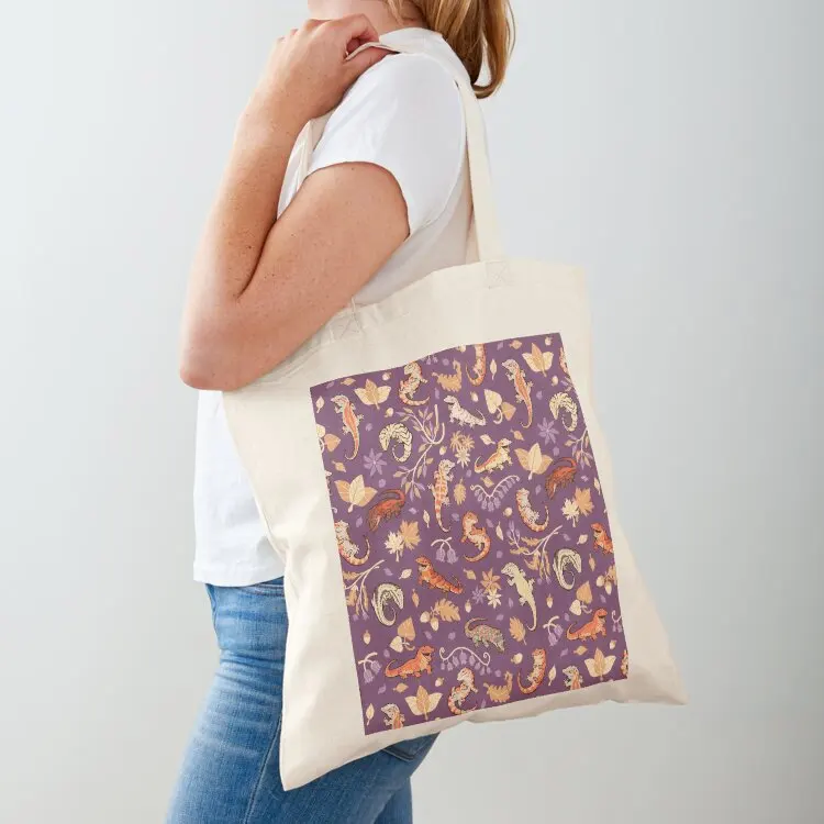 Autumn geckos in purple Tote Bag bags for women shopping bag logo tote bag custom Women's beach bags
Autumn geckos in purple Tote Bag bags for women shopping bag logo tote bag custom Women's beach bags