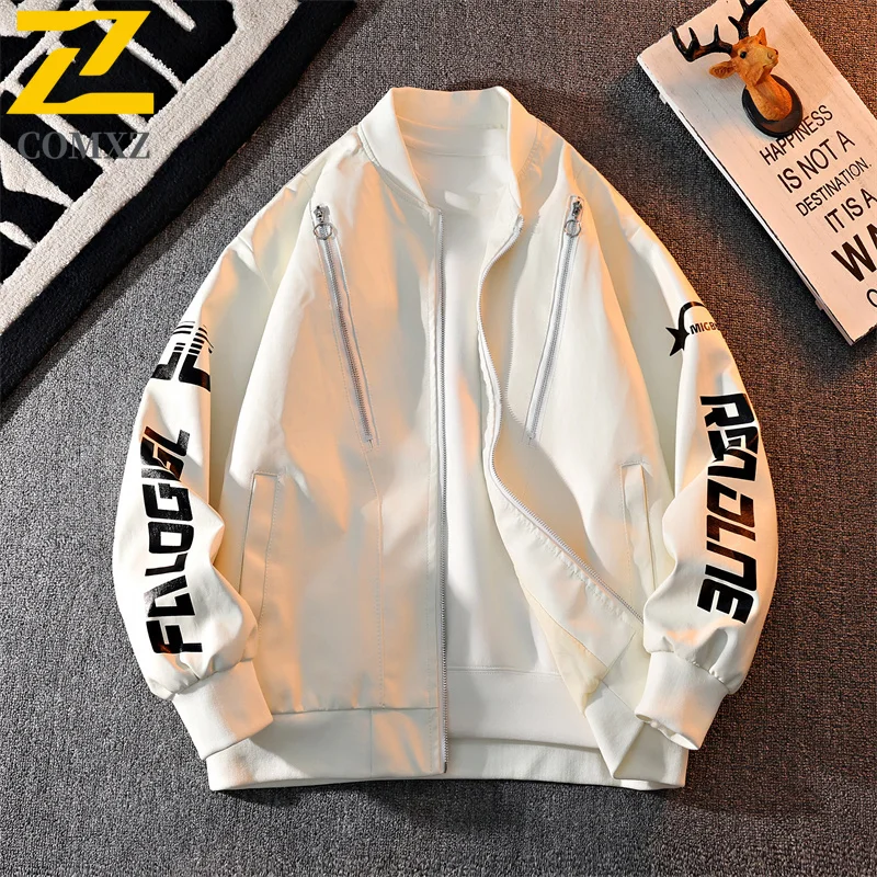 2025 New Men's Leather Jacket Trendy Printed Loose Baseball Collar PU Leather Jacket Outdoor Leisure Racing Motorcycle Jacket
2025 New Men's Leather Jacket Trendy Printed Loose Baseball Collar PU Leather Jacket Outdoor Leisure Racing Motorcycle Jacket