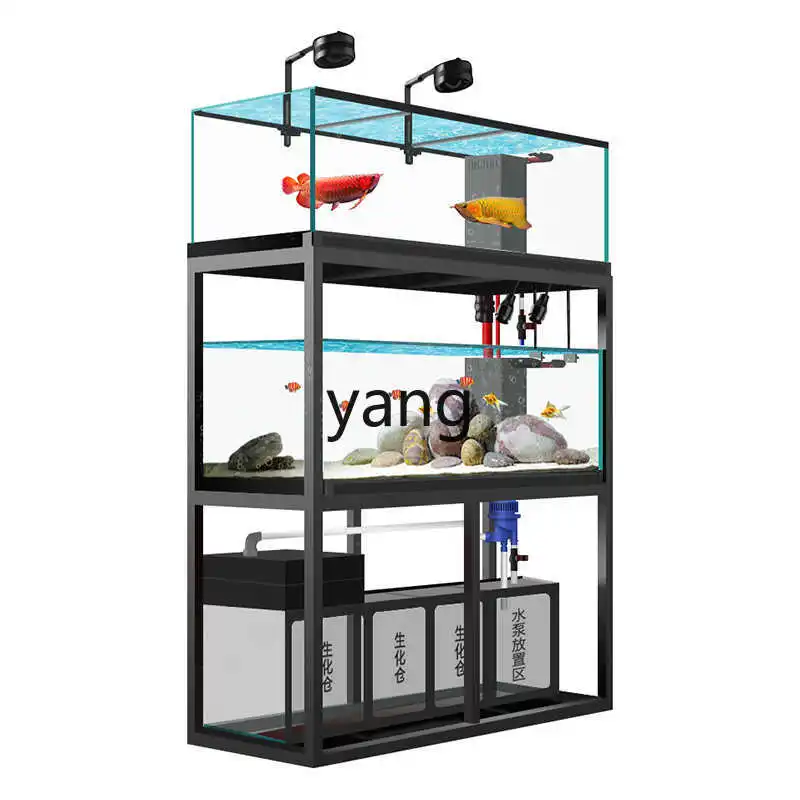 Lhh small and medium-sized fish tank, living room, household floor-to-ceiling stream tank, lazy water-free land tank
Lhh small and medium-sized fish tank, living room, household floor-to-ceiling stream tank, lazy water-free land tank