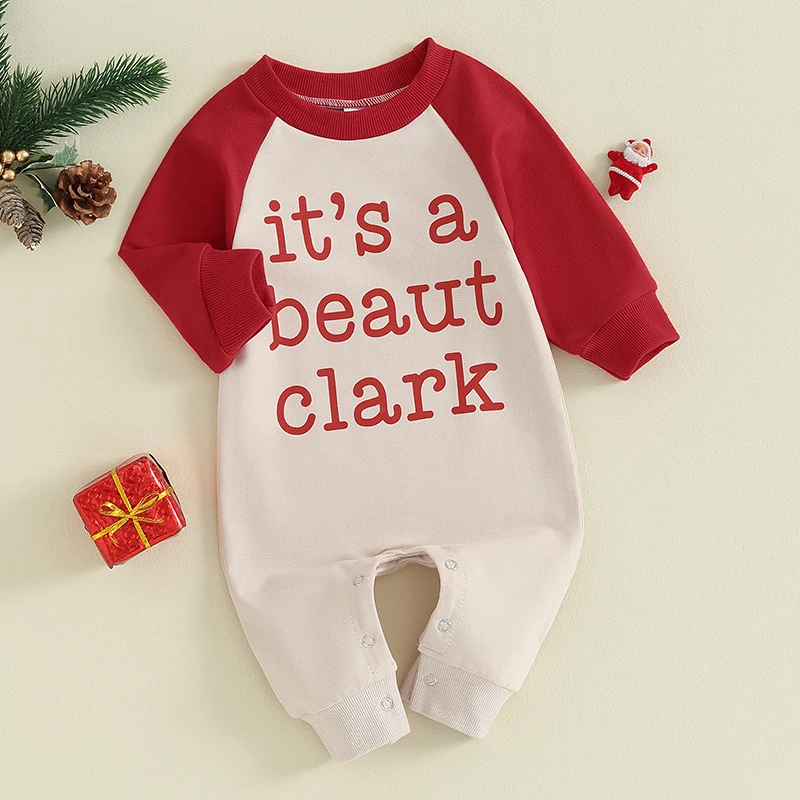 Infant Toddler Santa Claus Print Rompers Long Sleeve Round Neck Jumpsuits Christmas Newborn Winter Outfit for Boys Girls
Infant Toddler Santa Claus Print Rompers Long Sleeve Round Neck Jumpsuits Christmas Newborn Winter Outfit for Boys Girls