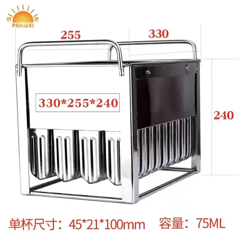 40pcs Stainless Steel Popsicle Mould Ice Lolly Mold For Popsicle Machine Fruit Shape DIY Ice Cream Molds With Sticks Holder
40pcs Stainless Steel Popsicle Mould Ice Lolly Mold For Popsicle Machine Fruit Shape DIY Ice Cream Molds With Sticks Holder