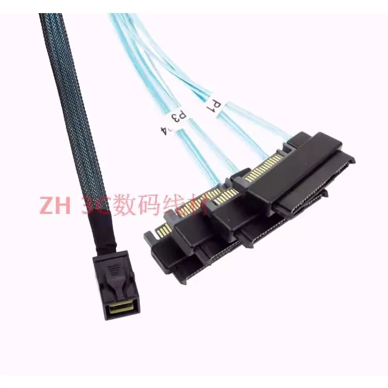 SFF-8643 Внутренний разъем Mini SAS HD на 4 SAS 29-контактный кабель SFF-8482 4*6 Гбит/с
SFF-8643 Внутренний разъем Mini SAS HD на 4 SAS 29-контактный кабель SFF-8482 4*6 Гбит/с
