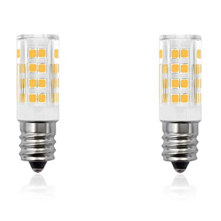 HUIMEIIA E14 LED European Base Bulb 4W Equivalent 40W Incandescent Bulb AC110-130V Turkish Lamp Replace for Cooker Hood, Sewing
HUIMEIIA E14 LED European Base Bulb 4W Equivalent 40W Incandescent Bulb AC110-130V Turkish Lamp Replace for Cooker Hood, Sewing
