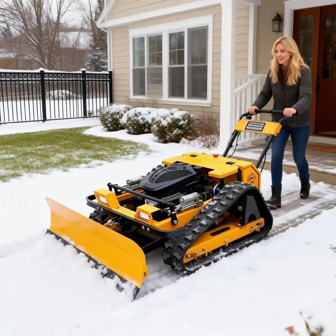 Customized Wireless Remote Control Robot Lawn Mower with 4-Stroke Engine CE EPA 2-in-1 Weeding Snow Pushing Blades
Customized Wireless Remote Control Robot Lawn Mower with 4-Stroke Engine CE EPA 2-in-1 Weeding Snow Pushing Blades