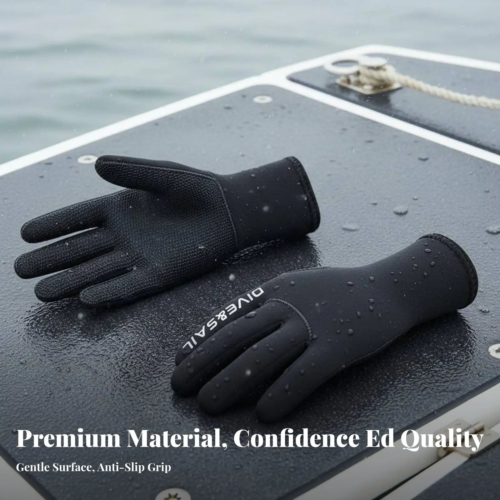 3mm Diving Gloves Wear-Resistant Neoprene Diving Gloves Keep Warm Hand Protection for Surfers, Underwater Activities, Snorkeling
3mm Diving Gloves Wear-Resistant Neoprene Diving Gloves Keep Warm Hand Protection for Surfers, Underwater Activities, Snorkeling