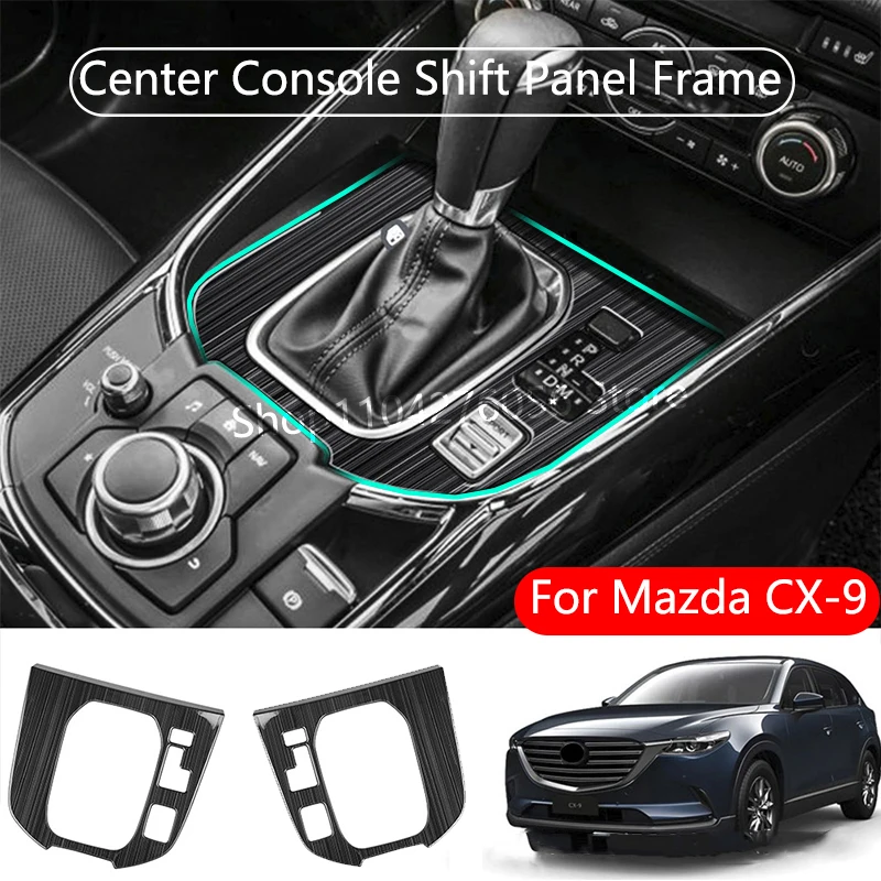 RHD LHD For Mazda CX9 CX-9 2022 2023 Car Stainless Steel Central Gear Shift Panel Control Panel Decal Interior Modification
RHD LHD For Mazda CX9 CX-9 2022 2023 Car Stainless Steel Central Gear Shift Panel Control Panel Decal Interior Modification