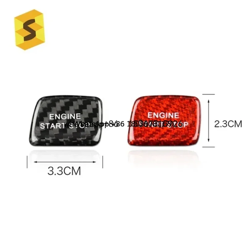 Factory Car Interior Accsori Carbon Fiber Car Engine Start Stop Button Cover For Chevrolet Camaro Year 2016-2018
Factory Car Interior Accsori Carbon Fiber Car Engine Start Stop Button Cover For Chevrolet Camaro Year 2016-2018