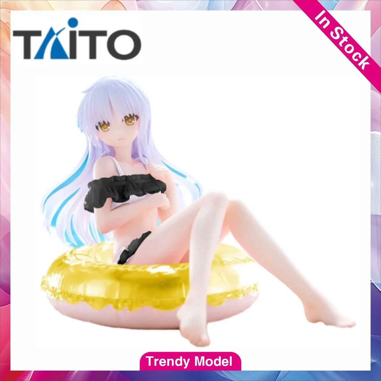 【TM】TAITO Swimming Ring Girl Angel Beats! Tachibana Kanade New Version Figure Model Toy Gift Ornament
【TM】TAITO Swimming Ring Girl Angel Beats! Tachibana Kanade New Version Figure Model Toy Gift Ornament
